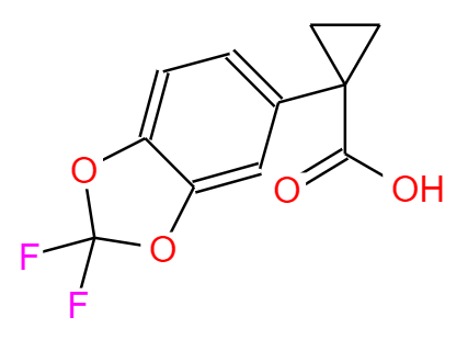 1-(2,2-二氟苯并[D][1,3]二氧杂环戊烯-5-基)环丙烷甲酸