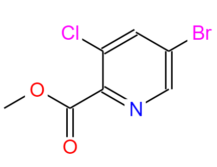 5-溴-3-氯-2-羧酸甲酯吡啶