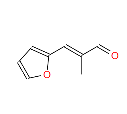 874-66-8；2-甲基-3-(2-呋喃基)丙烯醛