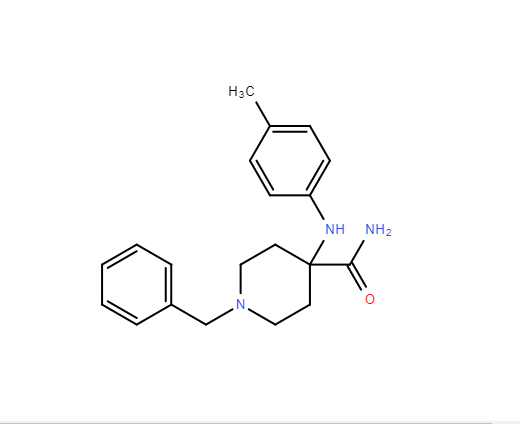 1-benzyl-4-(p-toluidino)piperidine-4-carboxamide