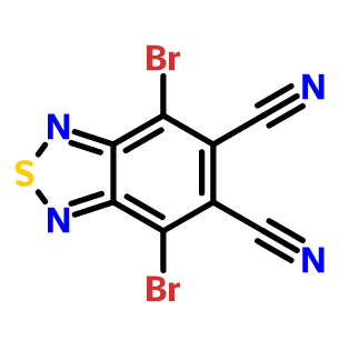 4,7-二溴苯并[C][1,2,5]噻二唑-5,6-二腈