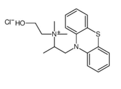 N-(2-hydroxyethyl)-N,N-dimethyl-1-(10H-phenothiazin-10-yl)propan-2-aminium chloride