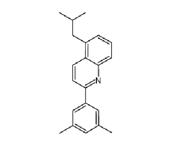 2-(3,5-二甲基苯基)-5-异丁基喹啉