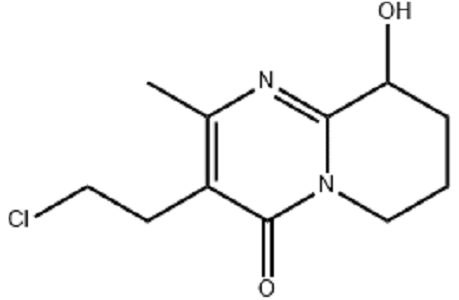 3-(2-氯乙基)-6,7,8,9-四氢-9-羟基-2-甲基-4H-吡啶并[1,2-a]嘧啶-4-酮