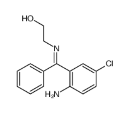 2-[[(2-amino-5-chlorophenyl)-phenylmethylidene]amino]ethanol