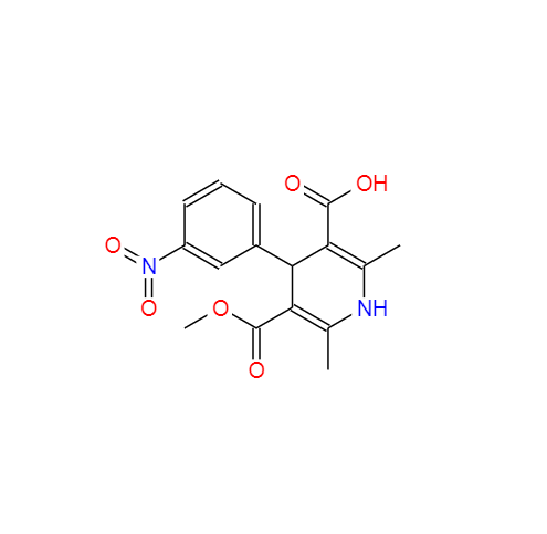 1,4-二氢-2,6-二甲基-4-(3-硝基苯基)吡啶-3,5-二甲酸单甲酯