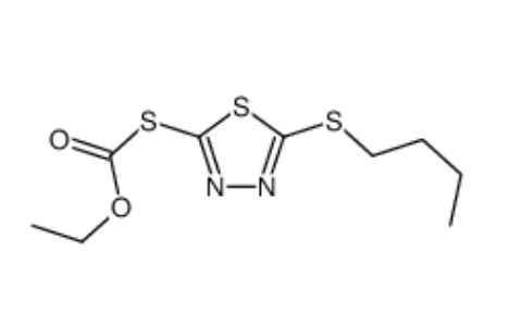 S-[5-(butylthio)-1,3,4-thiadiazol-2-yl] O-ethyl thiocarbonate