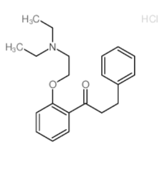 1-Propanone,1-[2-[2-(diethylamino)ethoxy]phenyl]-3-phenyl-, hydrochloride (9CI)