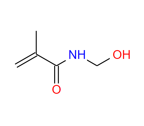 923-02-4；N-(羟甲基)-2-甲基-2-丙烯酰胺