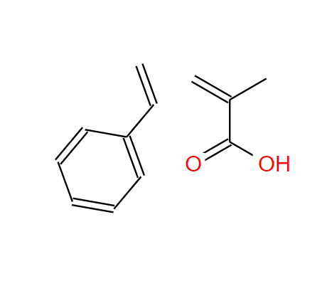 2-甲基-2-丙烯酸与苯乙烯共聚物