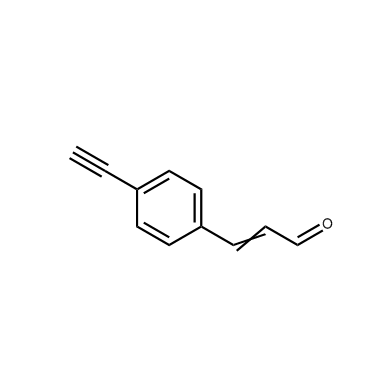 3-(4-ethynylphenyl)prop-2-enal