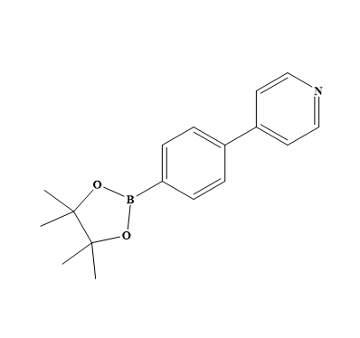 4-[4-硼酸频哪醇酯]苯基]吡啶；1009033-87-7