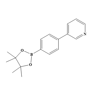 3-[4-硼酸频哪醇酯]苯基]吡啶；929203-04-3