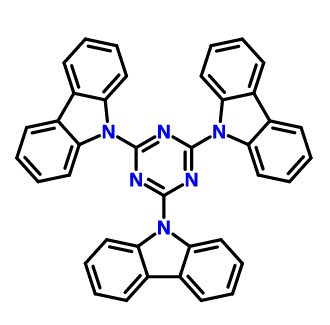 2,4,6-三(9H-咔唑-9-基)-1,3,5-三嗪