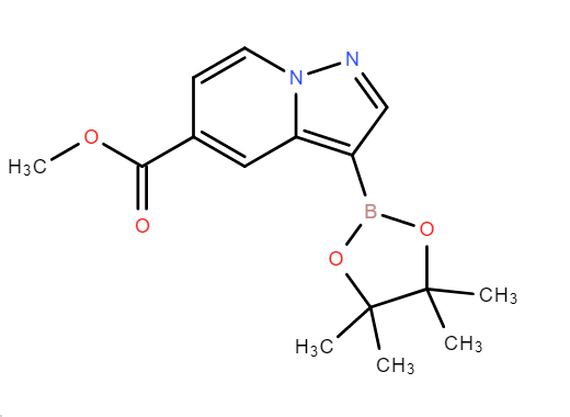 甲基3-(4,4,5,5-四甲基-1,3,2-二噁硼戊环-2-基)吡唑并[1,5-A]吡啶-5-甲酸基酯