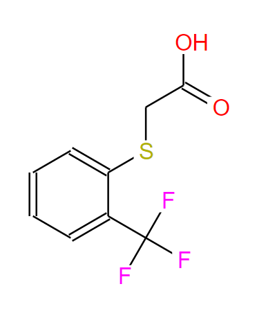 2-三氟苯基硫代醋酸；13334-00-4