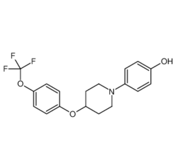 4-(4-(4-三氟甲氧基)-苯氧基)哌啶-1-基)苯酚