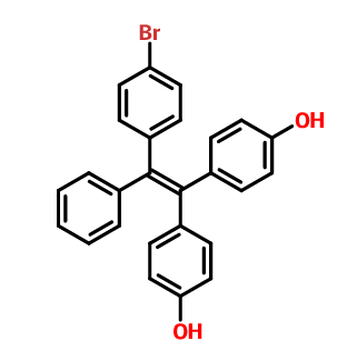1,1-二(4'-羟基苯) -2-(4''-溴苯)-2-苯基乙烯