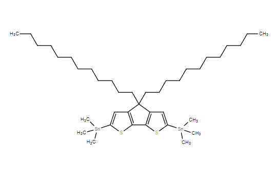 2,6-二(三甲基锡)-4,4-二(十二烷基)-环戊并[2,1-b:3,4-b’]二噻吩