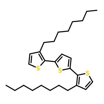 3-辛基-5'-(3-辛基噻吩-2-基)-2,2'-联噻吩