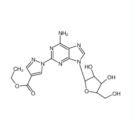 1-(6-氨基-9-BETA-D-呋喃核糖基-9H-嘌呤-2-基)-1H-吡唑-4-羧酸乙酯