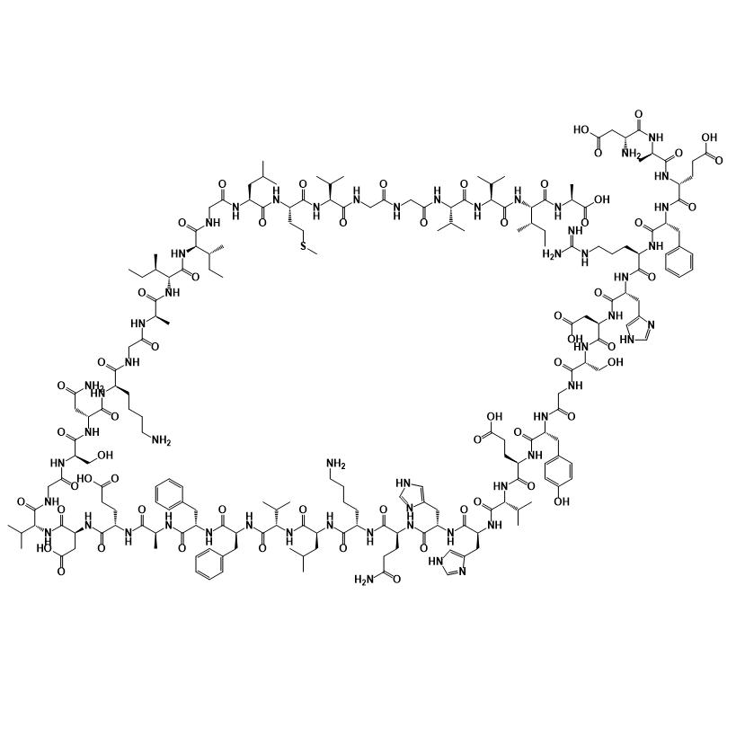 beta-Amyloid (1-42) human 107761-42-2.png