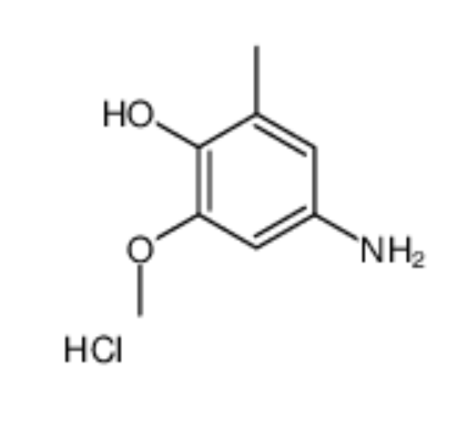 2976-75-2；4-氨基-2-甲氧基-6-甲基苯酚盐酸盐