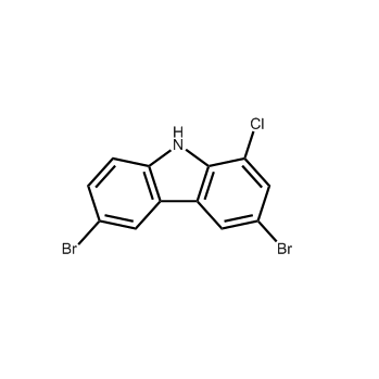 3,6-二溴-1-氯-9H-咔唑