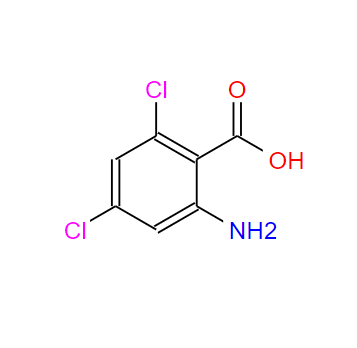 2-氨基-4,6-二氯苯甲酸；20776-63-0