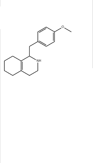 1-(4-甲氧基苄基)-1,2,3,4,5,6,7,8-八氢异喹啉