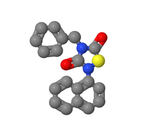 4-苄基-2-(萘-1-基)-[1,2,4]噻二唑烷-3,5-二酮