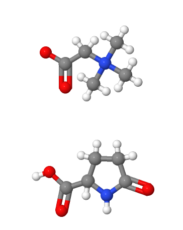 5-氧代-L-脯氨酸与甜菜碱的化合物