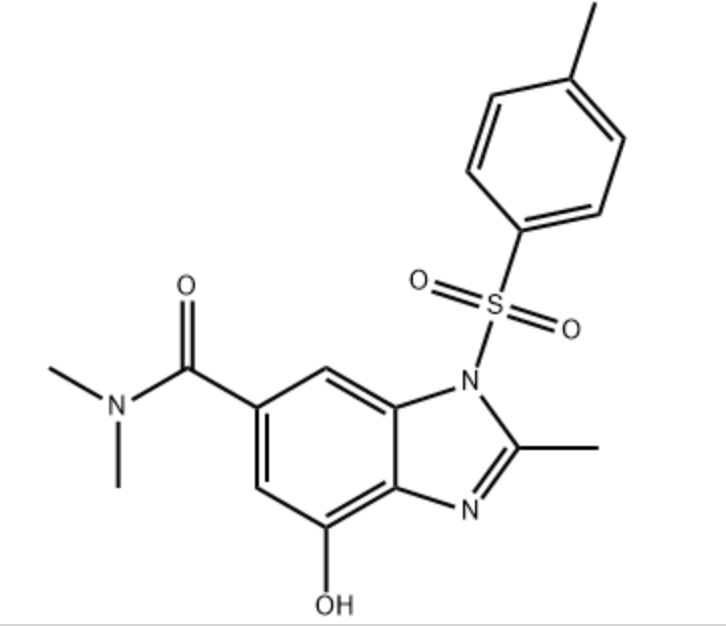 4-羟基-N,N,2-三甲基-1-对甲苯磺酰基-1H-苯并[D]咪唑-6-甲酰胺