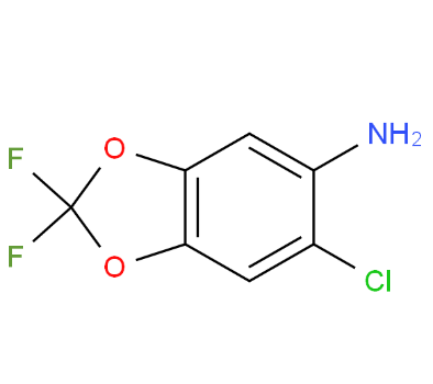 6-氯-2,2-二氟-苯并[1,3]二氧代L-5-胺