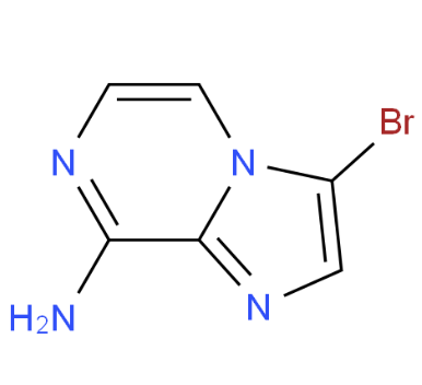 3-溴-8-氨基咪唑并[1,2-A]吡嗪