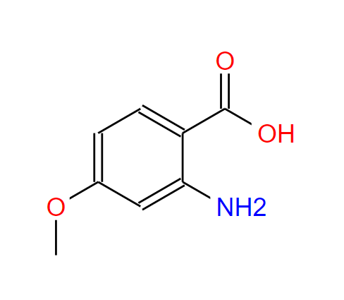 4294-95-5；2-氨基-4-甲氧基苯甲酸