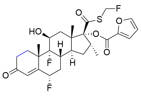 糠酸氟替卡松杂质10