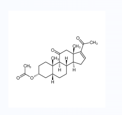 3alpha-羟基-5beta-孕甾-16-烯-11,20-二酮 3-乙酸酯