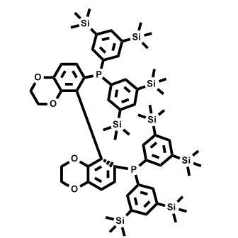(S)-6,6'-双(双(3,5-双(三甲基硅烷基)苯基)膦基)-2,2',3,3'-四氢-5,5'-联苯并[b][1,4]二氧杂环己烷基