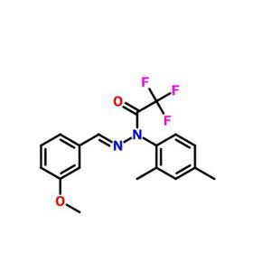 2,2,2-三氟乙酸 1-(2,4-二甲基苯基)-2-[(3-甲氧基苯基)亚甲基]酰肼