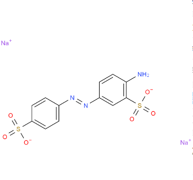 偶氮间苯二酚磺酸钠)
