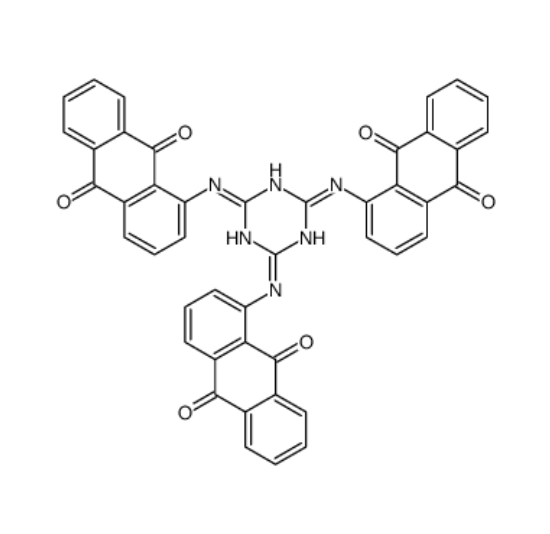 1,1',1''-(1,3,5-triazine-2,4,6-triyltriimino)trisanthraquinone