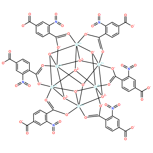 NO2-UIO-66金属有机框架