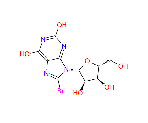 3001-46-5；8-溴黄嘌呤核苷