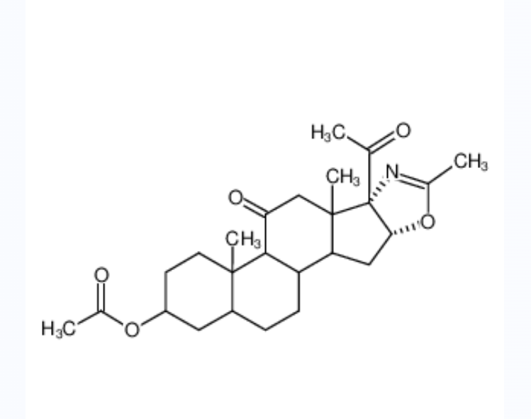 3β-acetoxy-2'-methyl-(5α,16β)-pregnano[17,16-d]oxazole-11,20-dione	3β-acetoxy-2'-methyl-(5α,16β)-pre
