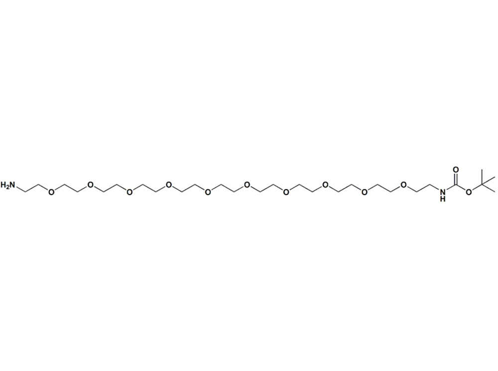 叔丁氧羰基-PEG10-胺