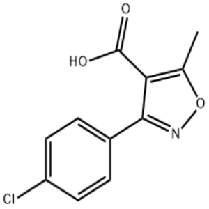 3-(4-氯苯基)-5-甲基-4-异噁唑羧酸