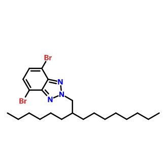 4,7-二溴-2-(2-己基癸基)-2H-苯并三唑