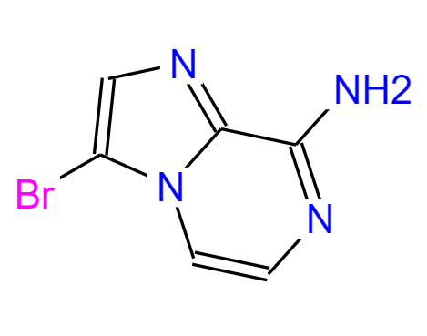 3-溴-8-氨基咪唑并[1,2-A]吡嗪