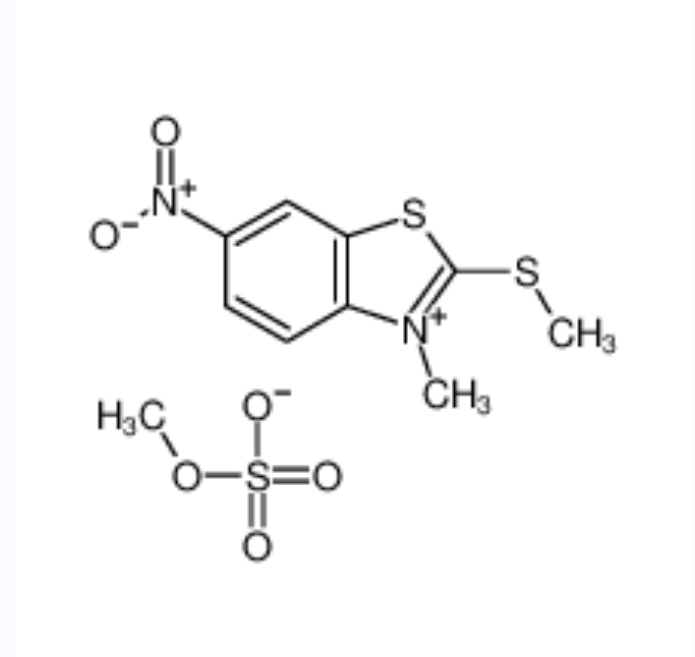 3-甲基-2-(甲硫基)-6-硝基苯并噻唑鎓硫酸甲酯盐